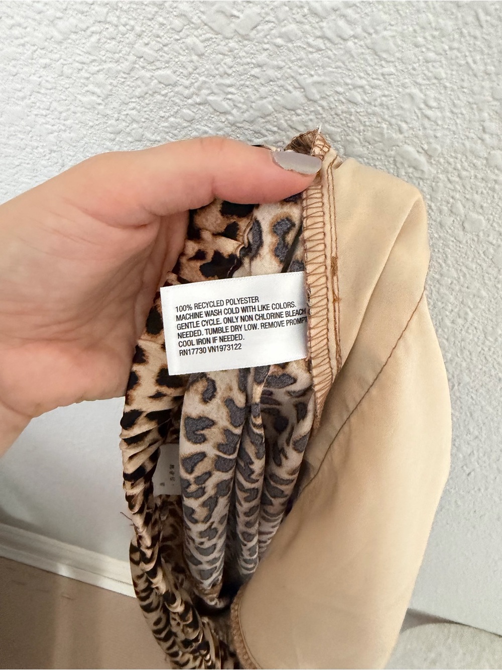 A New Day Silky Leopard Wide Leg Pants - Picture 6 of 6